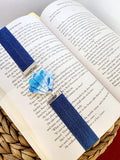 Adjustable Bookmark- Seashell/Blue