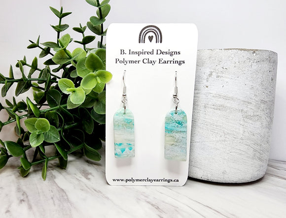 Teal Ocean Dangles