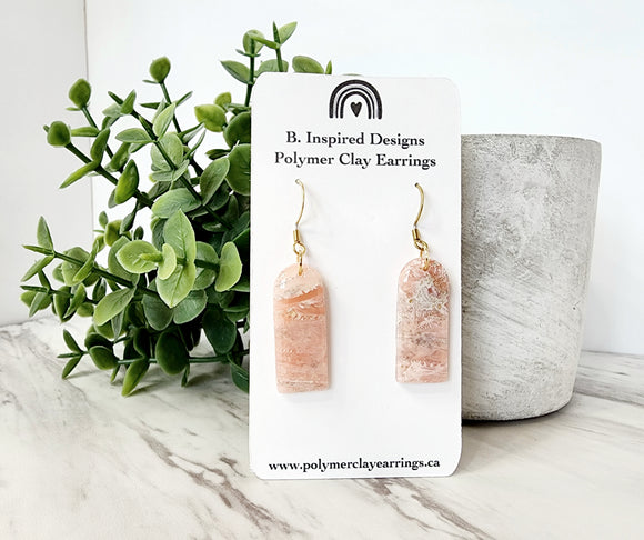 Rose Quartz Arch Dangles