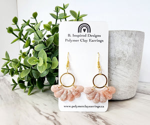 Rose Quartz Dangles