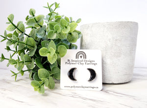 Black Moon Studs