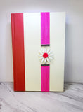 Adjustable Bookmark- Pink Daisy