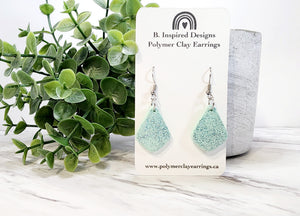 Mint Sparkle Dangles