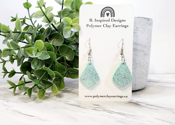 Mint Sparkle Dangles