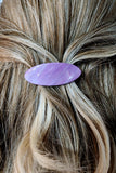 Polymer Clay Hair Clip- Purple Galaxy