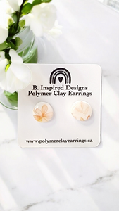 Autumn Floral Studs