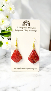 Ruby Red Dangles