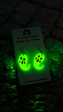 Glow in the dark ghost dangles